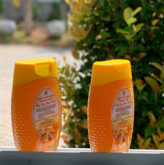Mật Ong Thiên Nhiên Chai Dẹp 500Gam